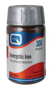 Quest Synergistic Iron - Enhanced Absorption - 15mg - 30 Tablets