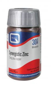 Quest Synergistic Zinc with Copper 15mg - 30 Tablets