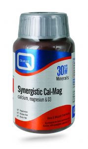 Quest Synergistic Cal-Mag - Calcium & Magnesium - 30 Tablets