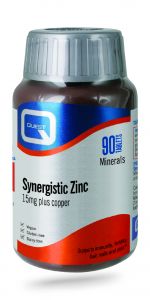 Quest Synergistic Zinc with Copper - 15mg - 90 Tablets