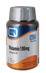 Quest Vitamin B1 - Thiamin - 100mg - 120 Tablets