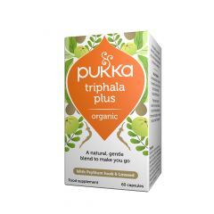 Pukka Herbs Organic Triphala Plus - 60 Capsules