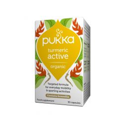 Pukka Herbs Organic Turmeric Active - 30 Capsules