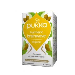 Pukka Herbs Organic Turmeric Brainwave - 30 Capsules