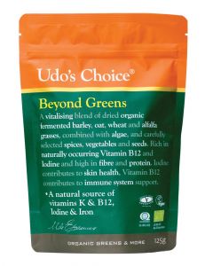 Udos Choice Organic Beyond Greens - 125g 