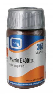 Quest Vitamin E 400iu - Cardiovascular Health - 30 Capsules