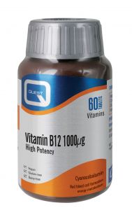 Quest Vitamin B12 - 1000mcg - 60 Tablets