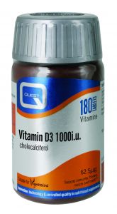 Quest Vitamin D3 1000iu - Immunity & Bone Support - 180 Tablets