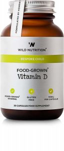 Wild Nutrition Bespoke Child Food-Grown Vitamin D 30 caps