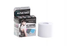 Kinesio Tape Rolls - Colours in - Blue, Beige, Pink, Black, White - Kinesiology-2-White Roll (5cm x 4m)