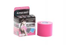 Kinesio Tape Rolls - Colours in - Blue, Beige, Pink, Black, White - Kinesiology-2-Pink Roll (5cm x 4m)