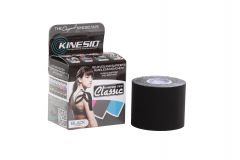 Kinesio Tape Rolls - Colours in - Blue, Beige, Pink, Black, White - Kinesiology-2-Black Roll (5cm x 4m)