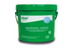 Clinell Universal Bucket Wipes - 225 