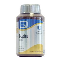 Quest L-Lysine - 1000mg - 90 Tablets