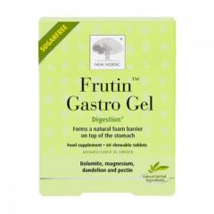 New Nordic Frutin Gastro Gel - 60 Chewing Tablets