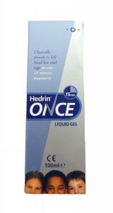 Hedrin Once Liquid Gel 15 minute Treatment 100ml
