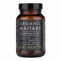 Kiki Health Organic Maitake Mushroom Extract 380mg - 60 Vegicaps