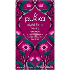 Pukka Herbal Organic Teas - Night Time Berry