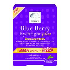 New Nordic Blue Berry Eyebright Plus Mega Strength - 30 Tablets