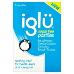 Iglu Sore Mouth Ulcer Pastilles - 24s 