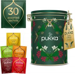 Pukka Herbs Christmas Tin, Herbal Tea Gift Set