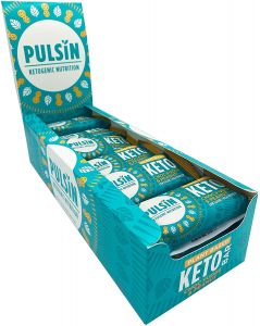 Pulsin Keto Chocolate Fudge & Peanut Bar - 18 x 50g