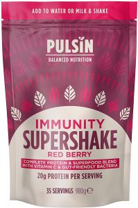 Pulsin Red Berry Immunity Supershake - 980g