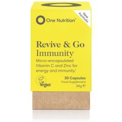 One Nutrition Revive & Go Immunity Ester-C 500mg - 30 Capsules