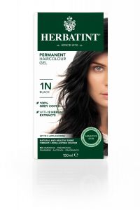 Herbatint Permanent Haircolour Gel 150ml - 1N Black