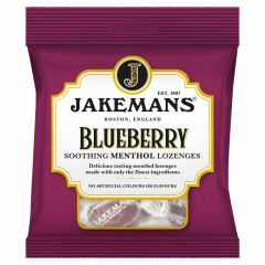 Jakemans Soothing Menthol Lozenges - Blueberry - 73g