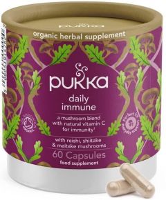 Pukka Herbs Organic Daily Immune - 60 Capsules