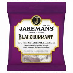 Jakemans Soothing Menthol Lozenges - Blackcurrant - 73g