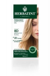 Herbatint Permanent Haircolour Gel 150ml - 8D Light Golden Blonde