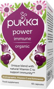 Pukka Herbs Organic Power Immune - 60 Capsules