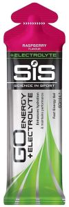 Science in Sport (SIS) Go Energy + Electrolyte Gel Raspberry - 60ml