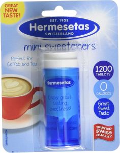 Hermesetas Mini Sweetners Table Dispenser - 1200 Tablets