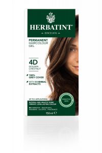 Herbatint Permanent Haircolour Gel 150ml - 4D Golden Chestnut
