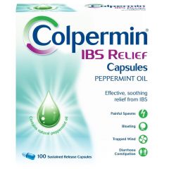 Colpermin IBS Relief Peppermint Oil - 100 Capsules