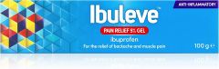 Ibuleve Pain Relief Gel Ibuprofen 5% - 100g