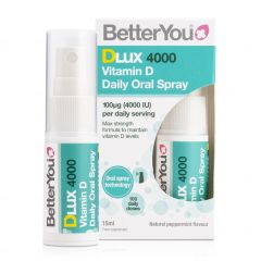 BetterYou DLux 4000 Vitamin D Daily Oral Spray - 15ml