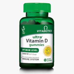 Vitabiotics Ultra Vegan Vit D 1000IU - 50 Gummies