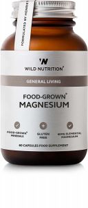 Wild Nutrition General Living Food-Grown Magnesium 60 caps